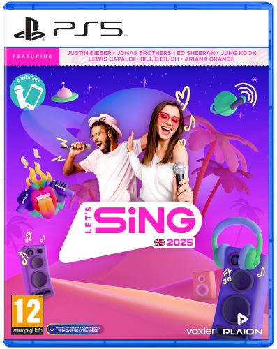 Let’s Sing 2025 (bez mikrofonů) PS5